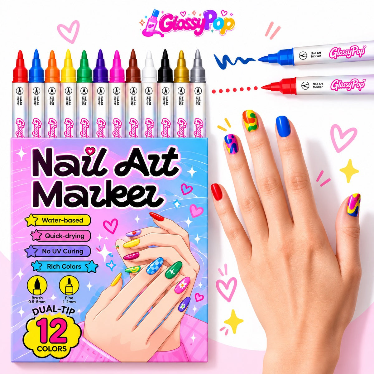 GlossyPop™ - Nail Art Makers